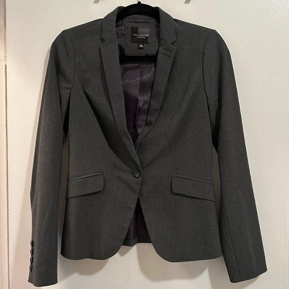 The Limited Women’s Gray Suit Jacket
